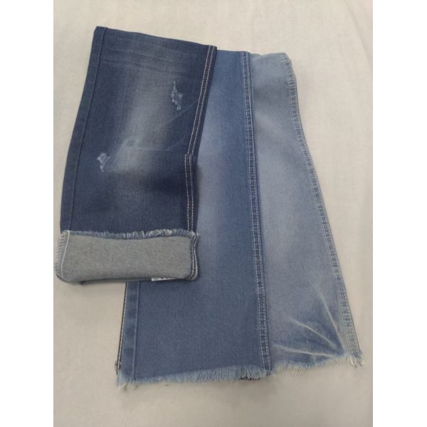 9.7oz Right Twill Style No stretch Cotton Polyester Viscose DARK INDIGO 178-180cm Denim fabric 12x12 JSD3227