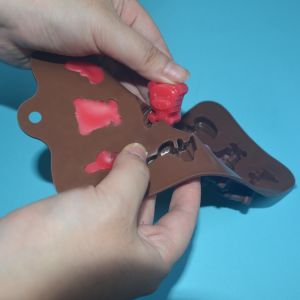 Animal Shaped Custom Chocolate Molds Brown Silicone Customized