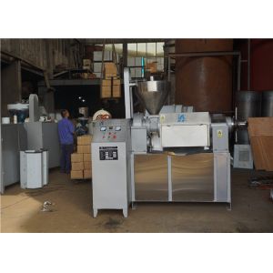 RF85 Stainless Automatic Oil Press Machine with temperature control 60-80kg/h
