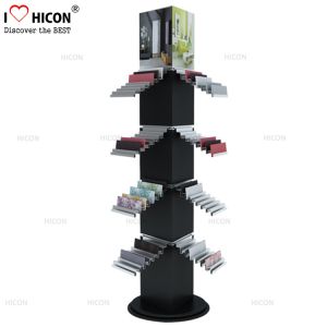 Spinner 4-way Ceramic Wall Tile Sample Display Rack Freestanding