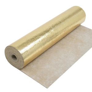 China 3mm Gold Foam Underlay 10 Sqm  Natural Acoustic Rubber Underlay on sale