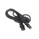 Durable OEM ODM Power C14 C13 3 Way Splitter Extension Cord 0.8m IP11