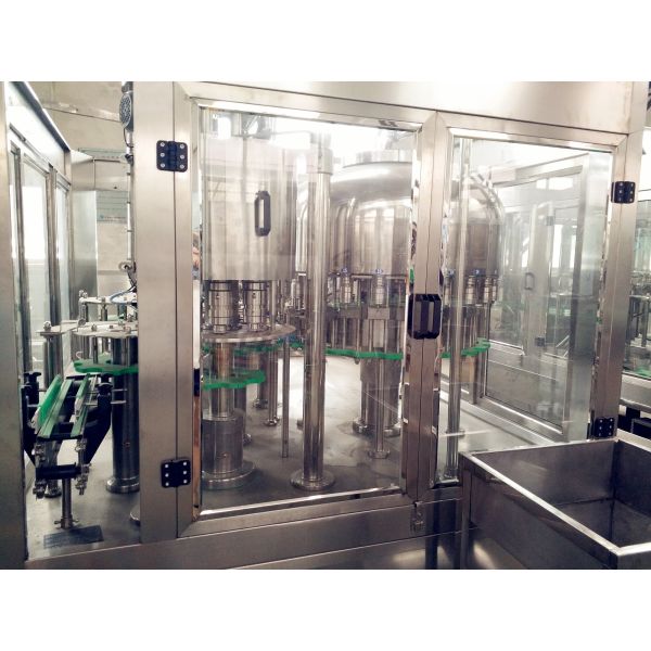 SUS304 Mango / Lemon / Apple / Pineapple Juice Filling Machine Bottling Plants