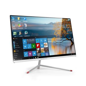 Cheap 1000 1 Monoblock Computer Curve Screen Core I5 I3 I7 Cpu Win10 Desktops All In One Gaming Pc for sale