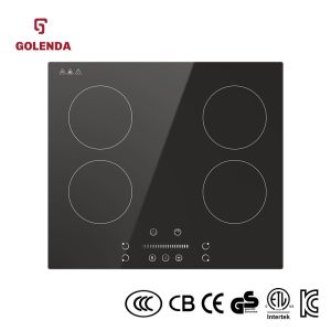 Powerful 4 Burner Electric Induction Hobs 7000W Built In With Childhood Lock