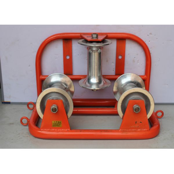 Cable Pulling Tools 3 Wheels Corner Cable Roller Cable Trench Roller
