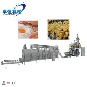 Core Components Motor 200kg/h Macaroni Pasta Processing Line for Easy Operation