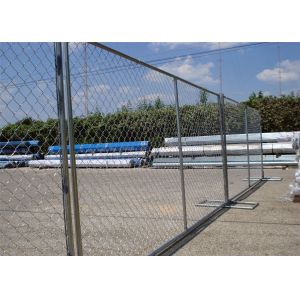 8'x12' tubing 1⅜"(35mm) x 16ga thickness chain link us standard temporary