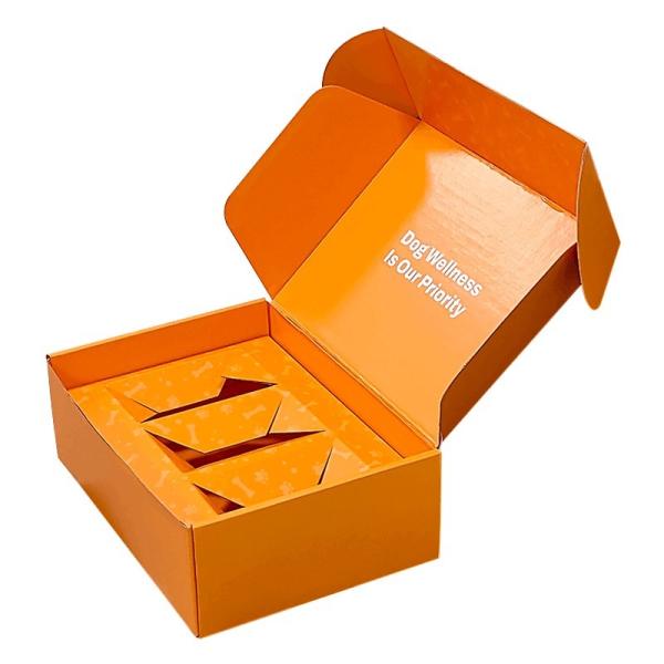 Corrugated Board Collar and Leash Package Box Custom Order Accepted for Cat Dog