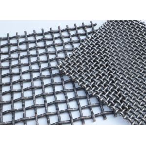 High Tensile Spring Steel Woven Wire Mesh Screen For 30° 180° Hook Type And Long