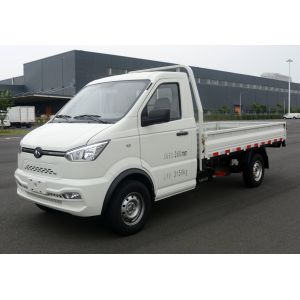 China Pure Electric Flatbed Pickup Truck 9.1m³ Cargo Box New Energy on sale