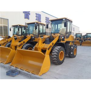 SDLG wheel loader LG918 Yuchai engine with 1 , 8 tons loading capacity
