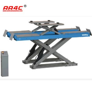 China AA4C AA-ALSL8250 alignment scissor lift automotive lift auto hoist with play detector  5.0T 4.8M runway on sale