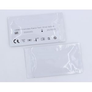 Oral Saliva Test Covid-19 Antigen Rapid Test Kit 95% Sensitivity One Step Test