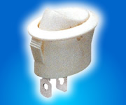 Selector KCD1 Oval Rocker Switch Black ON OFF 16A T100 10000 Cycles Life