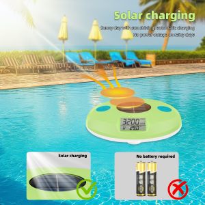 All-in-One Pool Aquarium Salinity Thermometer