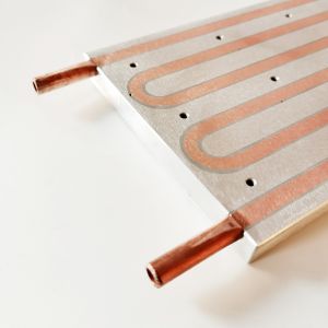 Rustproof Painting Liquid Cooled Heat Sink , Stable Cold Plate Electronics