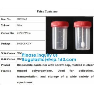 Urine Container, Disposable Urine Collector Urine Specimen Container,Urine