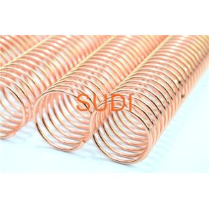 2:1 Pitch Metal Spiral Binding Coils