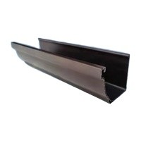 Cheap Outdoor Housing Construction Roof Rain Gutters Round Square PVC Rain Gutter for sale
