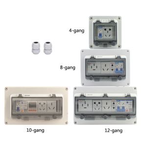 Outdoor Power Outlet Socket Plastic Switch Distribution Box Waterproof