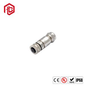 Waterproof Male Female Waterproof Connector Mini Y Splitter A Code 3pin 4pin M12