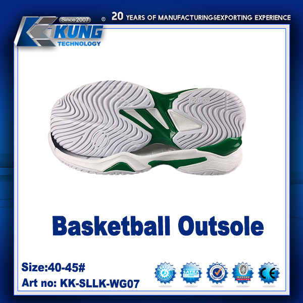Breathable Anti Wear Basketball Outsole Slip Resistant For Sports Shoe Kinds Of Shoe
