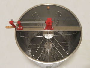 Food Grade 6 8 12 24 Frame Bee Honey Extractor 67cm To 98cm Honey Spinner