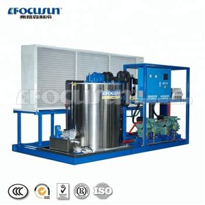 2200 KG Flake Ice Machine for Meat Production Ammonia Flake Ice Plant Food