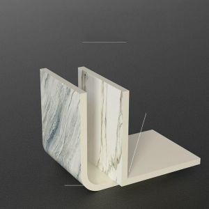 Glossy Marble Bamboo Charcoal Board Veneer Fiber Panel for Gym Interior Wall