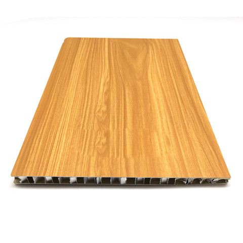 Quality Custom Size Aluminum Honeycomb Composite Panels With Artificial Woonden Colors wholesale