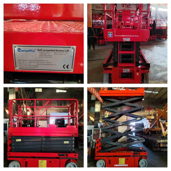 10m 18m Electric Lifting Platform Hydraulic Crawler Mobile Truck Mounted Scissor