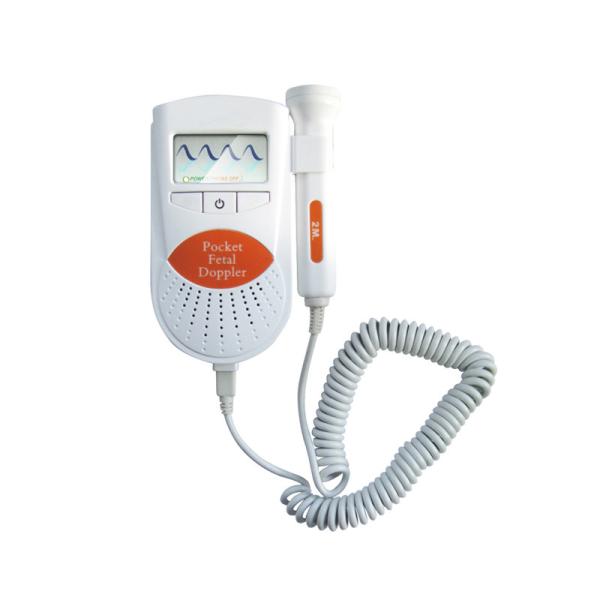 Quality DC 3.0 V Continuous wave Pocket Fetal Doppler Without Display For Home Use wholesale