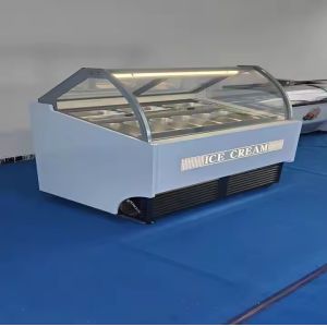 Hotsale Ice Cream Display Case Cabinet Big Capacity Freezing Equipment