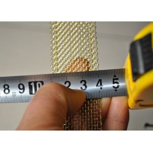 16 Mesh Copper Wrapped Edge Drug Stainless Steel Screen Wire Mesh 40mm Width