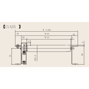 China 800mm Width 1000mm Height Chain Driven Live Roller Conveyor on sale