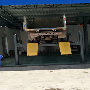 Cheap T440D 4 Post Car Lifting Equipment 4000kg 3 CBM with Enhanced Safety Features for sale