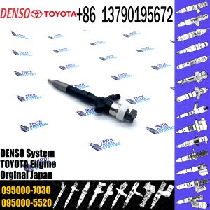 Hot sale Fuel Injector 23670-39145 Common Rail Injetor 095000-7040 095000-7030