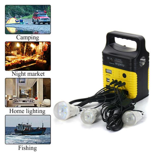 Solar FM Radio Solar Indoor Lighting Global Sunrise Lights Solar Radio Solar Panel System