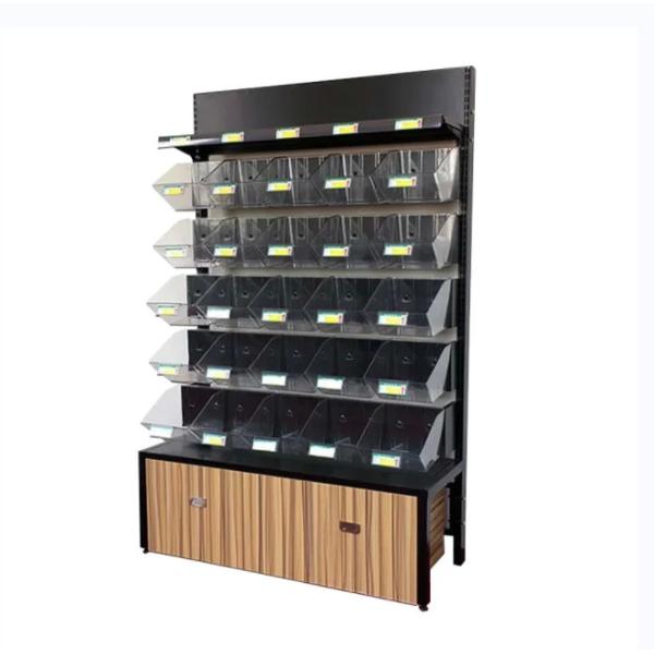 China Factory Customized Color Size supermarket convenience gondola snack shelf