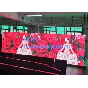 Clothing Store P2.5 Poster Mirror Indoor Full Color LED 192mm X 192mm full color