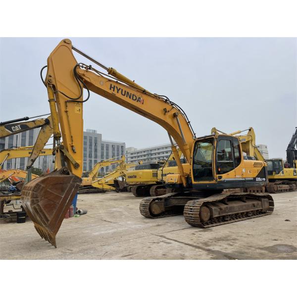 High Performance Used Original Hyundai 220LC-9S Excavator with 112 KW Engine