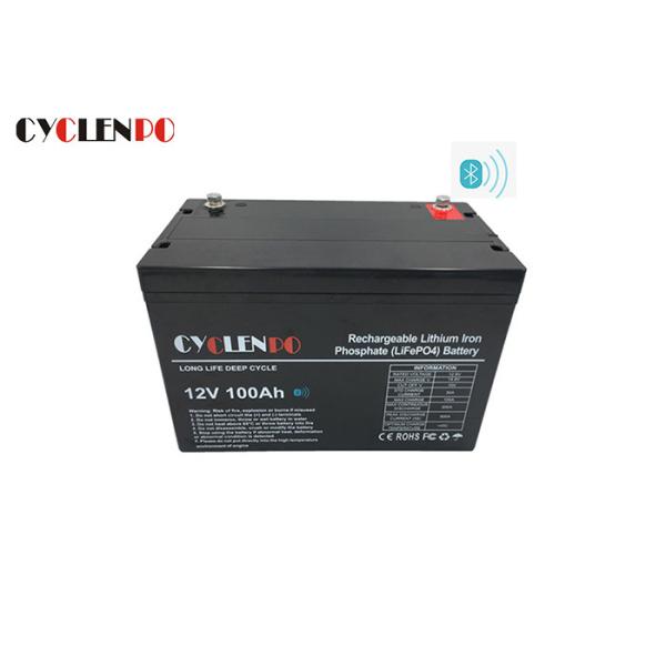 Lightweight RV Bluetooth Lithium Battery Fast Charge / Discharge With Bluetooth