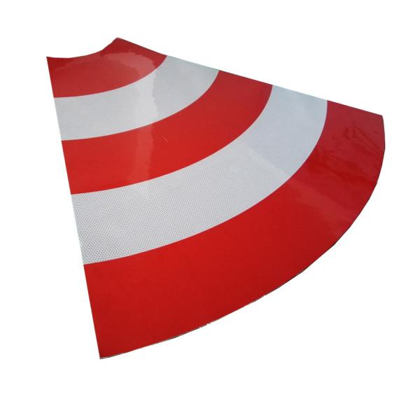 Quality Honeycomb Glass Beads Reflective Sheeting For Cone Sleeve With Reflective Index 300cd/Lux/Sqm wholesale