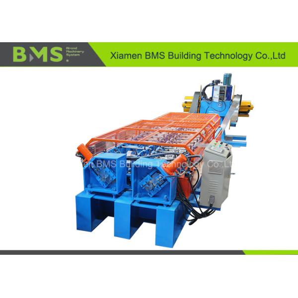 American Type Hat Channel And U Channel Roll Forming Machine With Auto PLC