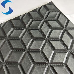 PVC Leather Fabric for Water Resistant Applications High quality quilted fabric