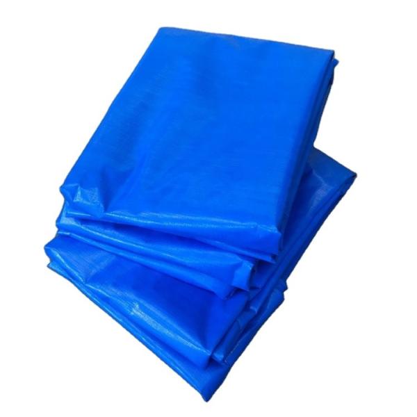 UV Protected PE Tarpaulin Poly Tarp with Reinforced Plastic Fabric Sheet Stripe