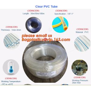PVC suction hose, PVC Steel Wire Hose Soft Light and Long Usage Life
