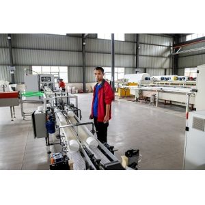 Non Stop High Speed Toilet Paper Production Line 7.2kw 3000mm width