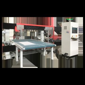 DTC-FK2012 CNC Pu Foam Sponge Cutting Machine Horizontal And Vertical Blade